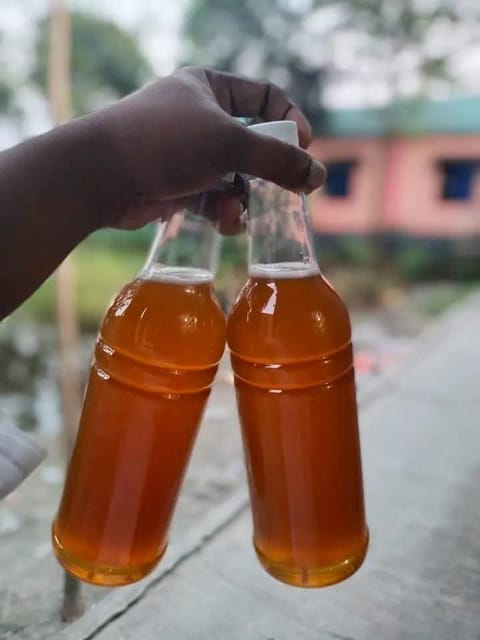 সুন্দর বনের প্রাকৃতিক চাকের মধু