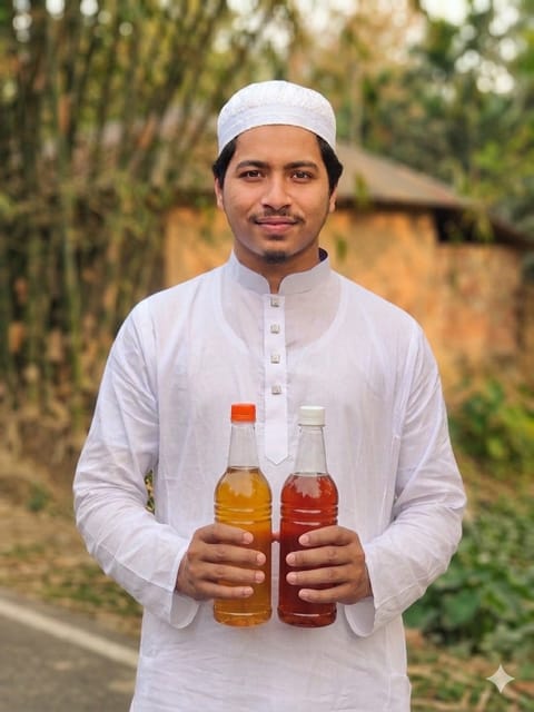 সুন্দর বনের খাটি মধু ও কালোজিরা ফুলের মধু