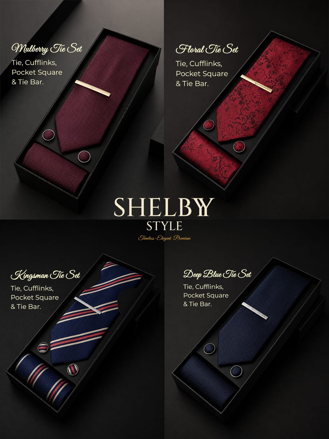 Gentleman Tie-Set