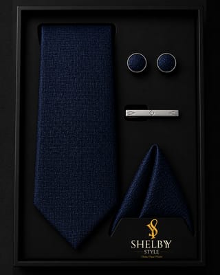 Deep Blue Tie-Set 1