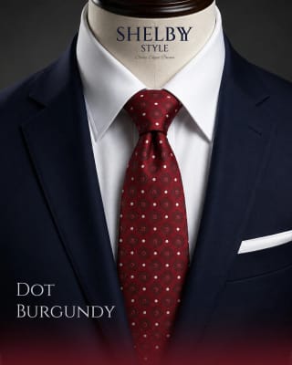 Dot Burgundy 1