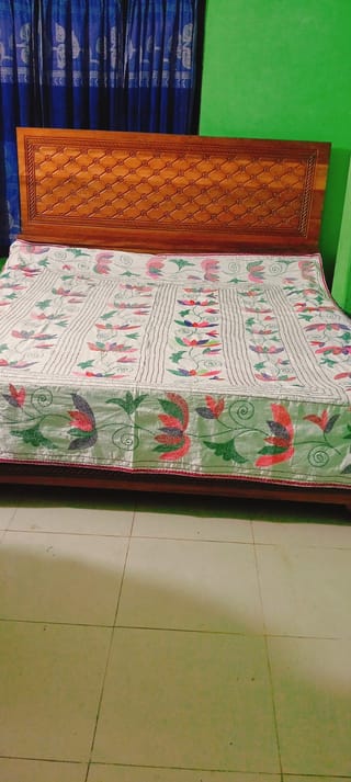 🌸 King Size নকশি কাঁথা - Gold 🌸 3