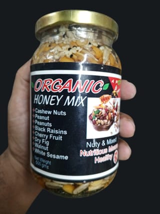 মধুময় বাদাম Organic Honey Mix – ৫০০ গ্রাম 3
