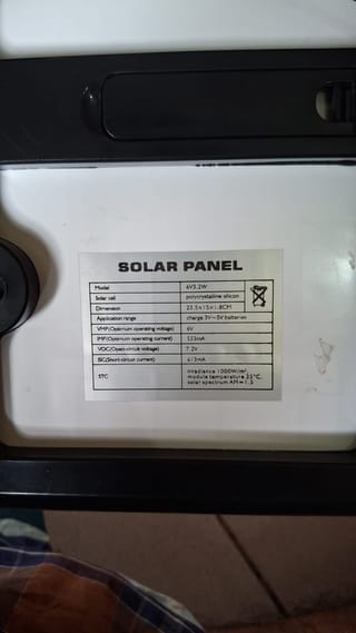 রিচার্জেবল সোলার ফ্যান + LED লাইট 4
