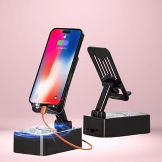 Portable speaker with mobile stand 1