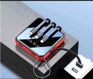 Smart Mini Power Bank (20000mAh) 20 হাজার এম্পিয়ার মিনি স্মার্ট পাওয়ার ব্যাংক ! সাথে টর্চ লাইট। 3