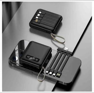 Smart Mini Power Bank (20000mAh) 20 হাজার এম্পিয়ার মিনি স্মার্ট পাওয়ার ব্যাংক ! সাথে টর্চ লাইট। 4