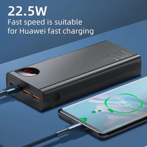 Baseus Adaman 22.5W 20000mAh Metal Digital Display Fast Charging Power Bank