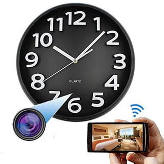 Wall Clock Camera HD 1080P with battery backup 1