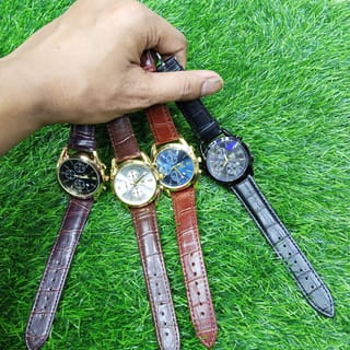 OLEVS 5610 New Luxury Fashion Glass Quartz Analog Men Watch-Water Resistant 3444 2