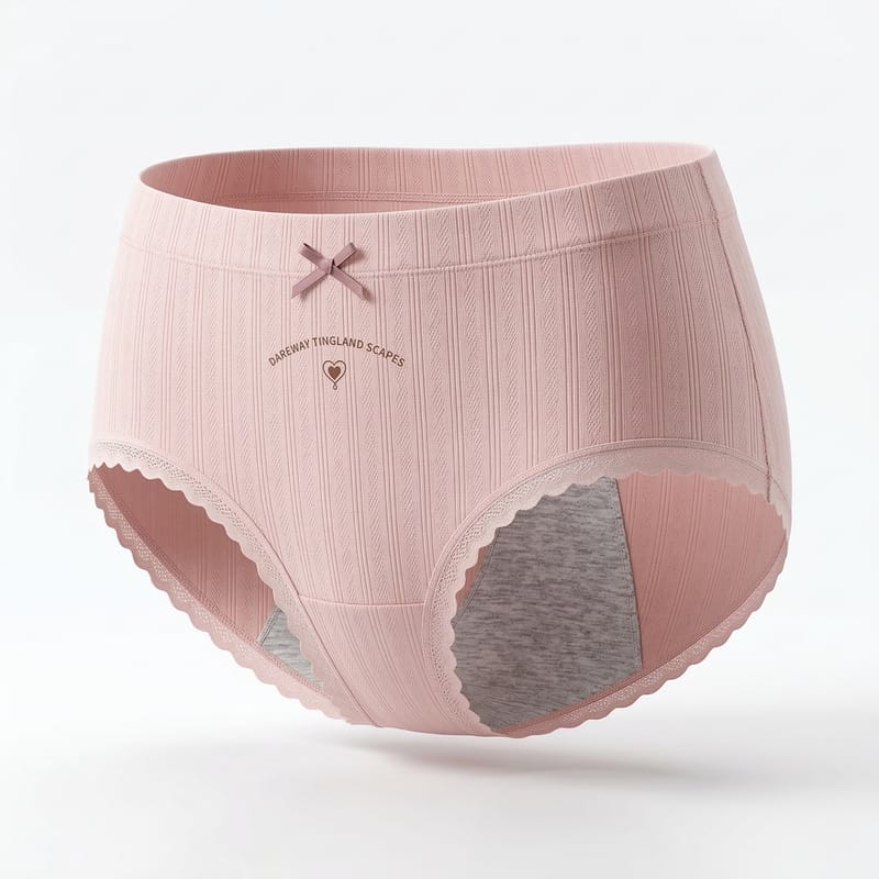 Leakproof cotton panty for women comfortable underwear - (Multicolor)