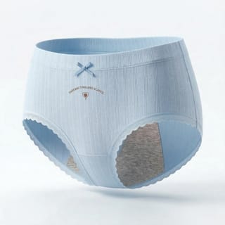 Leakproof cotton panty for women comfortable underwear - (Multicolor) 3