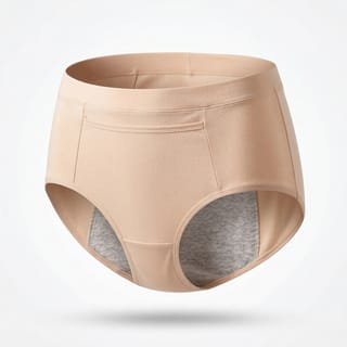 Leakproof cotton panty for women comfortable underwear - (Multicolor) 3