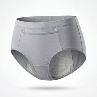 Leakproof cotton panty for women comfortable underwear - (Multicolor) 4