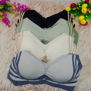 Imported Premium soft stretch comfortable push-up sports bra 3