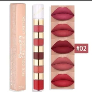 CMAADU 5 In 1 Matte Liquid Lipstick Set 4