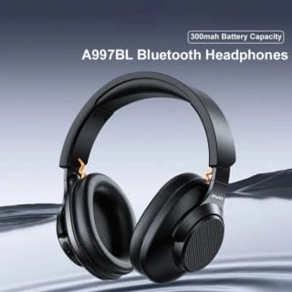 Awei A997BL Wireless Headphones Bluetooth Earphones Foldable Gaming Headset Sport Headphone with Mic Music Earbuds 300mAh 1
