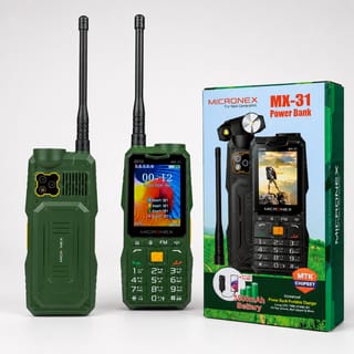 Micronex MX31 Phone Network Antenna Mobile 5500mAh Battery 4 SIM 1
