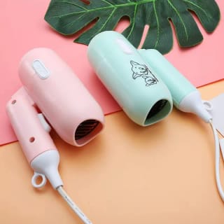 Cartoon Fashion Hair Dryer for Children/Students/Dormitories/Travel Portable Foldable 2-speed Home Hair Dryer 4