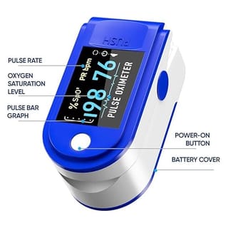 LK87 Fingertip Pulse Oximeter And thermometer Combo Offer 4