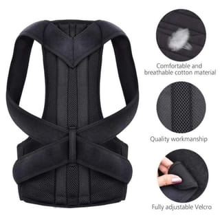 Back Support Belt with Fully Adjustable Straps Relief Lower & Upper Back Pain 2