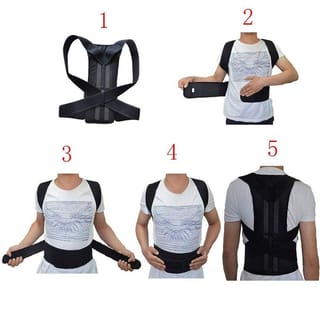 Back Support Belt with Fully Adjustable Straps Relief Lower & Upper Back Pain 4