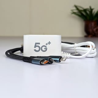 6-in-1 Charging Solution: 6U Multi-Port Charger with 3-in-1 Fast Cable 4
