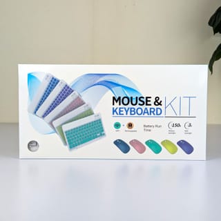 Wireless Mouse & Keyboard Combo Kit (Slim & Stylish Design) 2