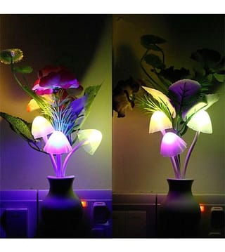 Mushroom Sensor LED Night Light Wall Lamp 1