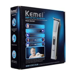 KEMEI KM-5017 Rechargeable Hair Clipper & Beard Trimmer For Men 3