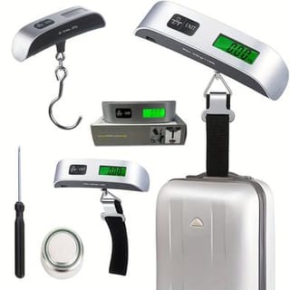Portable Scale Digital LCD Display 50kg Electronic Luggage Hanging Suitcase Travel Weighs Baggage Bag Weight Balance 1pcs 1