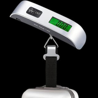 Portable Scale Digital LCD Display 50kg Electronic Luggage Hanging Suitcase Travel Weighs Baggage Bag Weight Balance 1pcs 2