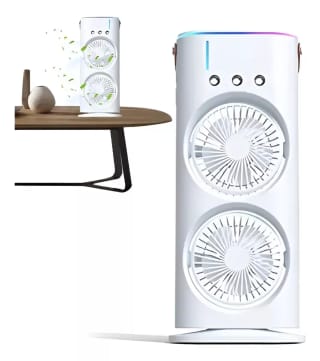 Rechargeable 𝐏𝐨𝐫𝐭𝐚𝐛𝐥𝐞 𝐋𝐢𝐠𝐡𝐭 𝐇𝐮𝐦𝐢𝐝𝐢𝐟𝐢𝐞𝐫 𝐃𝐨𝐮𝐛𝐥𝐞-𝐞𝐧𝐝𝐞𝐝 𝐒𝐩𝐫𝐚𝐲 𝐅𝐚𝐧 3