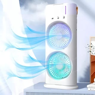 Rechargeable 𝐏𝐨𝐫𝐭𝐚𝐛𝐥𝐞 𝐋𝐢𝐠𝐡𝐭 𝐇𝐮𝐦𝐢𝐝𝐢𝐟𝐢𝐞𝐫 𝐃𝐨𝐮𝐛𝐥𝐞-𝐞𝐧𝐝𝐞𝐝 𝐒𝐩𝐫𝐚𝐲 𝐅𝐚𝐧 4