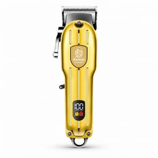 Kemei KM-223 Professional Zero-Gap Hair & Beard Trimmer for Men – High-Speed Motor, 2 Hrs Cordless Runtime with 5+ Guard Combs 2