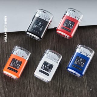 Transparent Double Arc USB Rechargeable Lighter 1