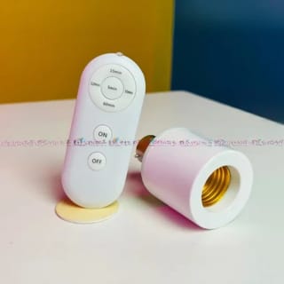 Remote Control E27 Lamp Holder with Auto Timer 2