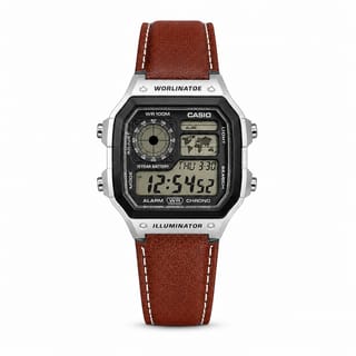 CASIO ILLUMINATOR LEATHER STRAP PREMIUM WATCH 2