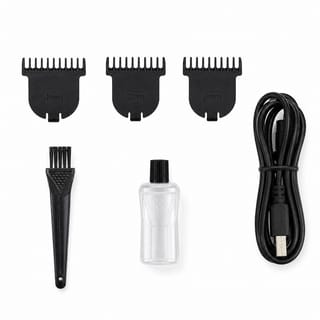 VGR V-937 Professional Cordless Hair & Beard Trimmer for Men – LCD Display, 500 Min Runtime, 2000mAh Battery, Zero Gap Stainless Steel Blade (Black) 2