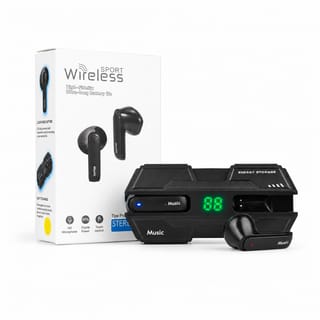 K8 Sport Wireless Earbuds (ডিজিটাল ব্যাটারি ডিসপ্লে সহ) 2