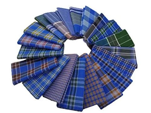 4 পিস সেলাই করা লুঙ্গি একটি গামছা ফ্রি (Multi colour) D1061