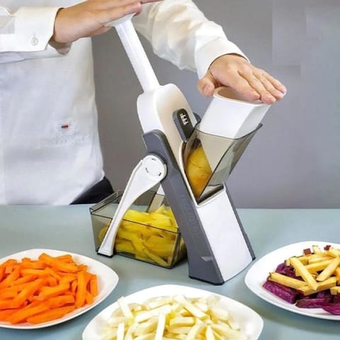 🥕🔪 Vegetable Chopper with Mandoline Slicer 🔪🥕