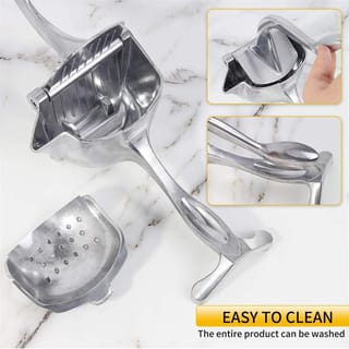  Handhold Press Fruit Juicer-Aluminium Steel Heavy Duty, Fruit Manual & Instant juicer 3