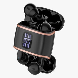 4-in-1 Earbuds In-Ear Hi-Fi Sound Active Noise Cancellation IPX5 Waterproof LED Power Display Sports 1