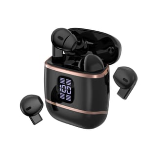 4-in-1 Earbuds In-Ear Hi-Fi Sound Active Noise Cancellation IPX5 Waterproof LED Power Display Sports 3