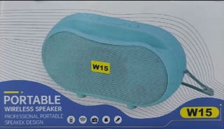 🎶 W15 Portable Wireless Speaker! 💙 3