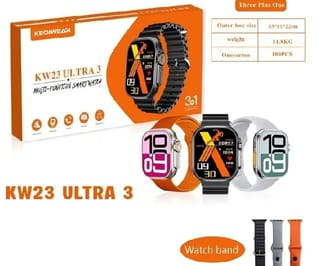 ⌚🔥KW23 Ultra 3 Multi-Function Smart Watch। 😍 2
