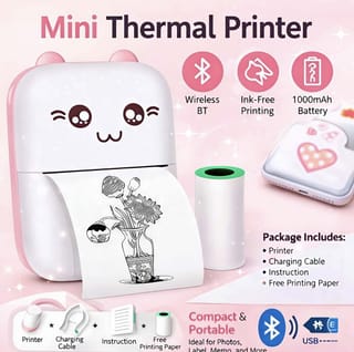 Mini Pocket Thermal Printer | Portable Bluetooth Printer 1