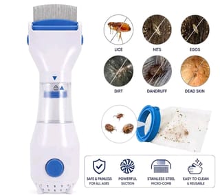 ✨ V-COMB Lice Vacuum Remover –উকুনের যন্ত্রণামুক্ত স্বাস্থ্যকর চুল পান নিমিষেই! 🚫✨ 4