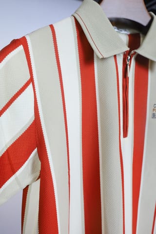 Stripe Polo T-shirt 3